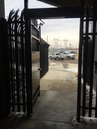 Commercial Access Control Gate for perimeter fencing